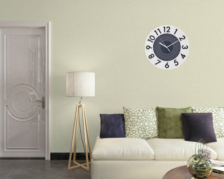 minimalistické hodiny do interiéru